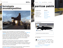 Tablet Screenshot of partizanpublik.nl